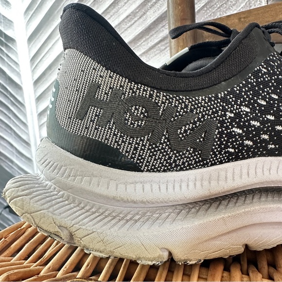 Hoka One One Kawana Men’s 14D Running Shoes Black White Lightweight Quick Dry - Picture 9 of 15